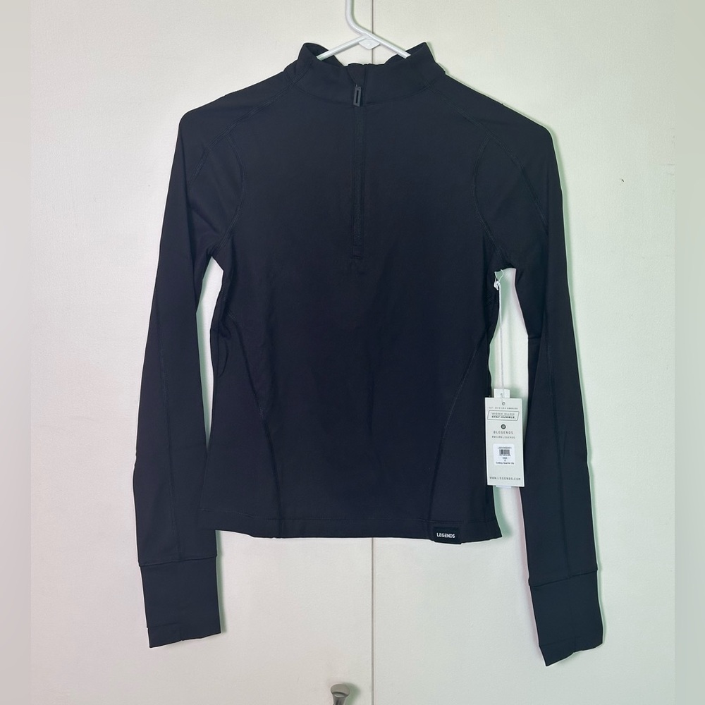 Legends Colbey Quarter Zip Long Sleeve Top - S
